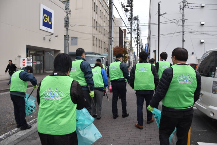 第111回清掃活動　伊勢佐木町