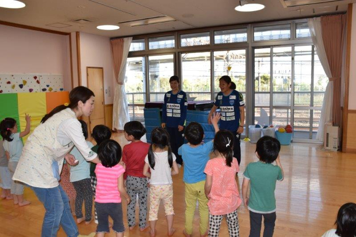 運動教室開催　武松商事