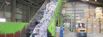 鳥浜古紙リサイクル工場